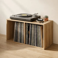 Meuble Vinyle pour Platine Chêne Sonoma 71 cm | Sonik
