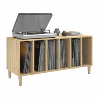 Meuble Vinyle en Chêne Sonoma 100 x 38 x 48 cm
