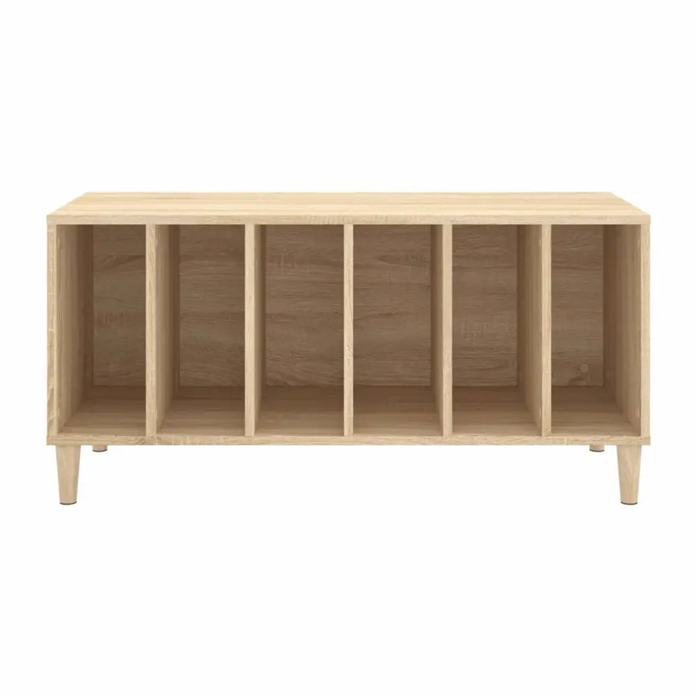 détails Meuble Vinyle en Chêne Sonoma 100 x 38 x 48 cm