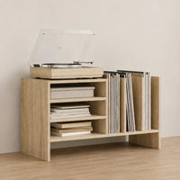 Meuble Vinyle pour Platine Chêne Sonoma 78,5 cm | Sona