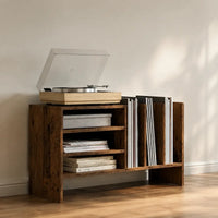 Meuble Vinyle pour Platine Bois Ancien 78,5 cm | Antik