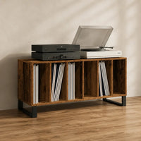 Meuble Vinyle pour Platine Bois Ancien 100 cm | Arko