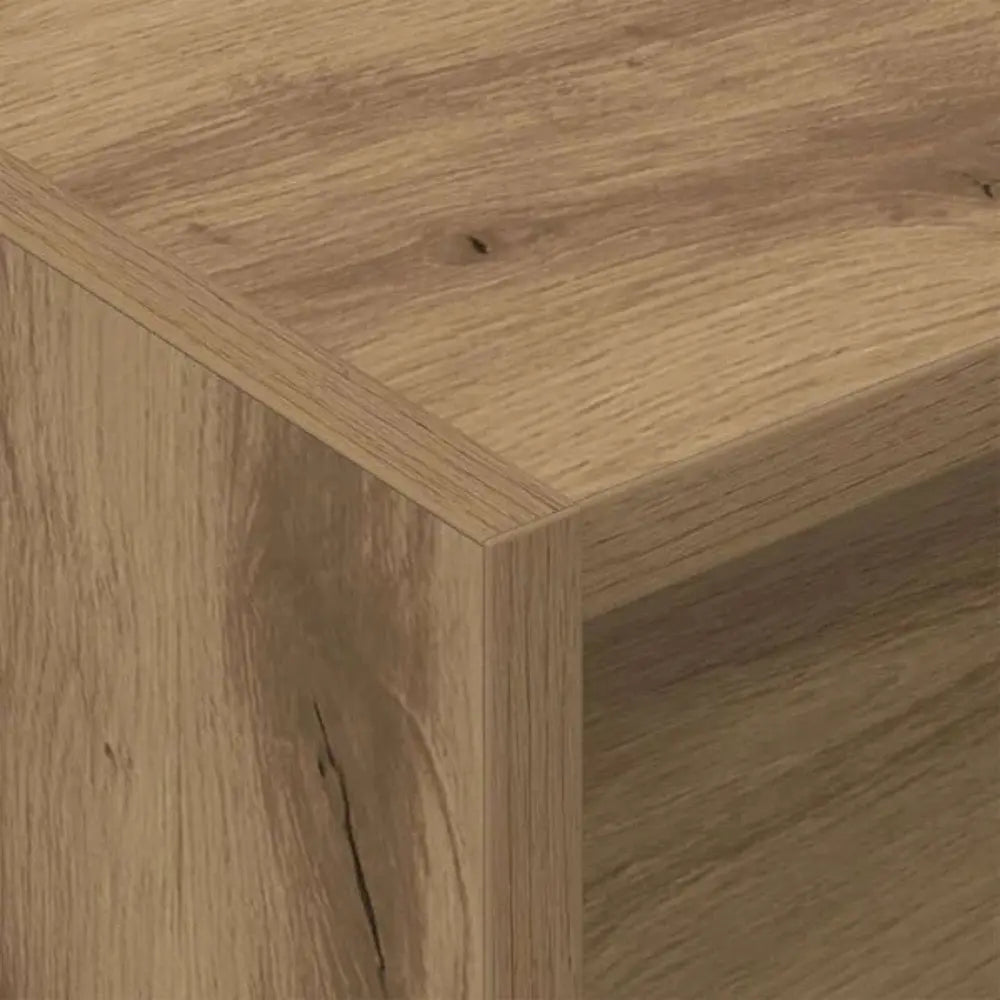 Meuble Vinyle pour Platine Chêne Artisanal 78,5 cm | Thalia