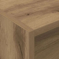 Meuble Vinyle pour Platine Chêne Artisanal 78,5 cm | Thalia