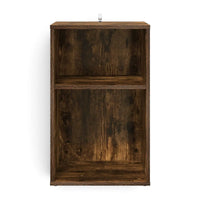 Meuble Vinyle pour Platine Chêne Fumé 61 cm | Doelio