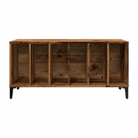 Meuble Vinyle pour Platine Vieux bois 100 cm | Rustik