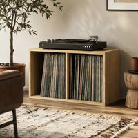Meuble Vinyle pour Platine Chêne Sonoma 71 cm | Sonik
