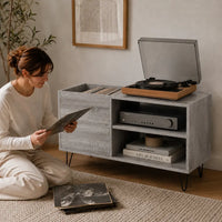 Meuble vinyle couleur gris sonoma