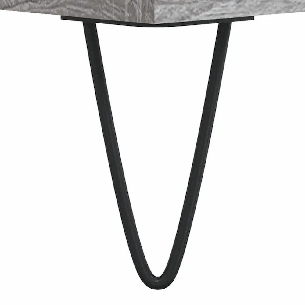 Meuble Vinyle pour Platine Gris Sonoma 85 cm | Miva