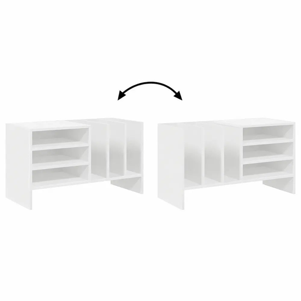 Meuble Vinyle pour Platine Blanc 78,5 cm | Luma