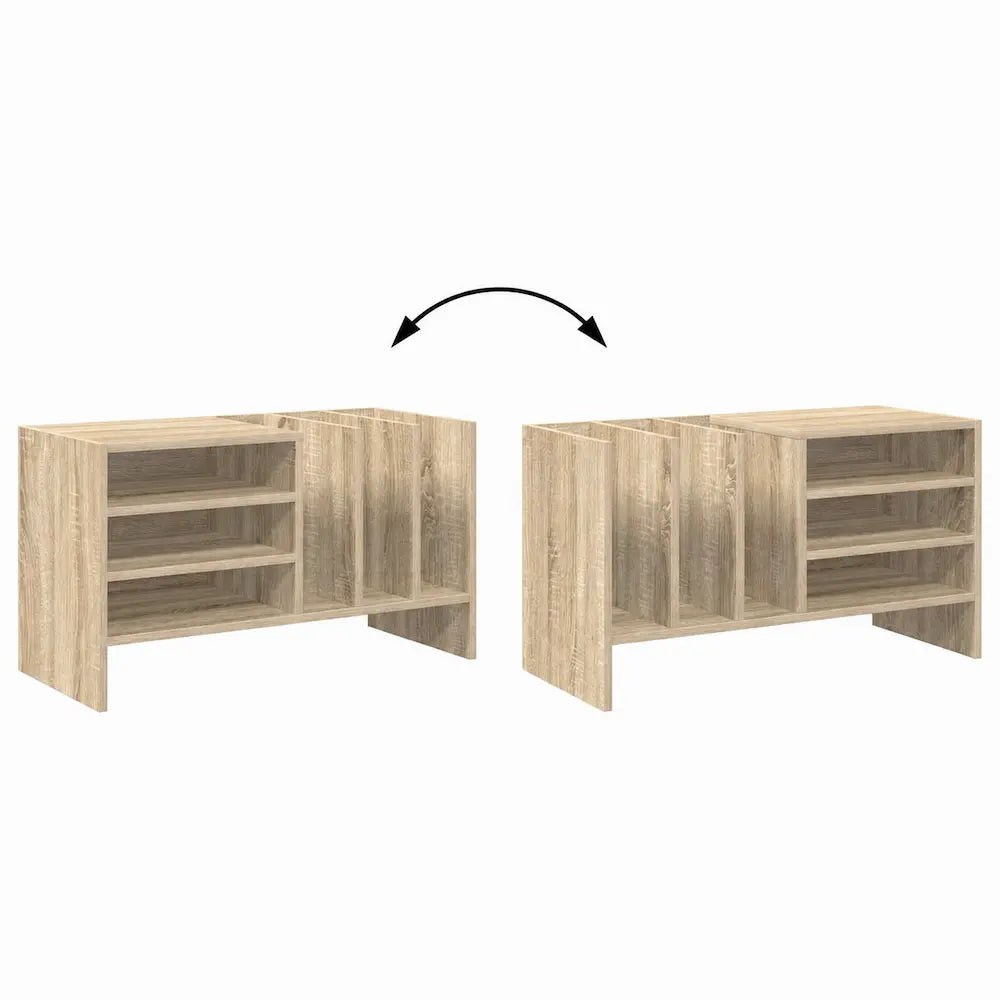 Meuble Vinyle pour Platine Chêne Sonoma 78,5 cm | Sona