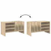 Meuble Vinyle pour Platine Chêne Sonoma 78,5 cm | Sona