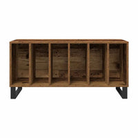 Meuble Vinyle pour Platine Bois Ancien 100 cm | Arko