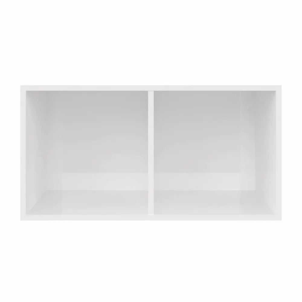 Meuble Vinyle pour Platine Blanc Brillant 71 cm | Brila