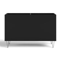 Bac de Rangement Vinyles Noir 74,5 cm | Nolia
