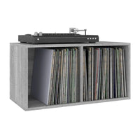 meuble vinyle couleur gris sonoma aux dimensions 71 x 34 x 36 cm